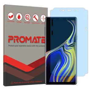 Promate Resistant model matte anti blue ray screen protector suitable for Samsung Galaxy Note9 mobile phone