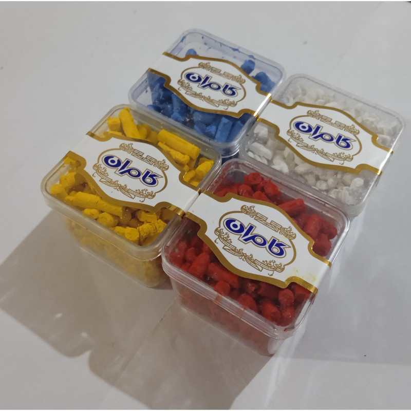 رنگ تزيين شمع مدل كامران حجم 30 ميلي ليتر بسته 4 عددي