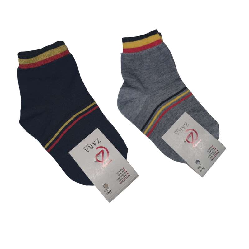 جوراب ساق بلند مدل HXF-Wek بسته 2 عددی