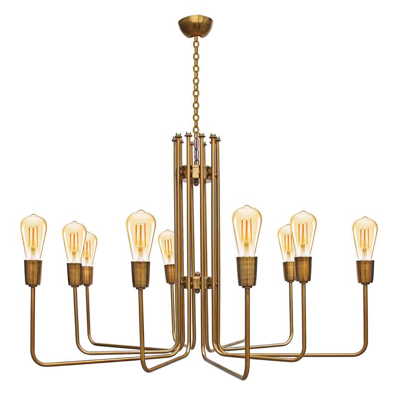 لوستر 10شعله مدل شاخه ای