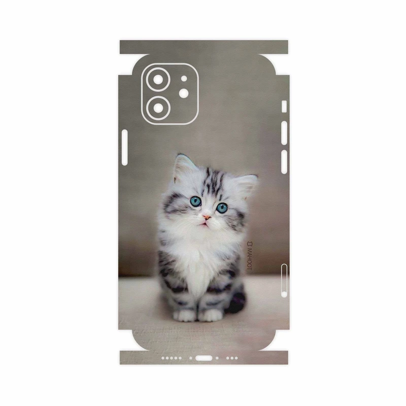 برچسب پوششی ماهوت مدل Cat-2-FullSkin مناسب برای گوشی موبایل اپل iPhone 12