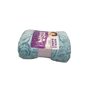 پتوی مسافرتی تیسا مدل برگ سایز 220×150 سانتی متر