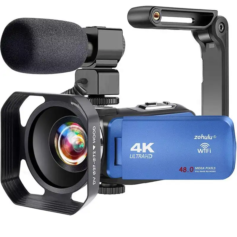 دوربین فیلم برداری زاهولو مدل 4K WiFi 48MP Vlogging 3.0 IPS Screen 18X Digital