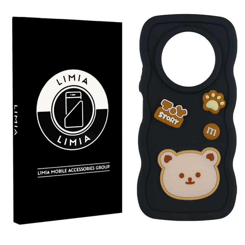 کاور لیمیا مدل عروسکی برجسته مناسب برای گوشی موبایل شیائومی Redmi 14C