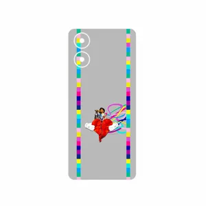 MAHOOT Collage of Heartbreak Cover Sticker for Motorola Moto G04s