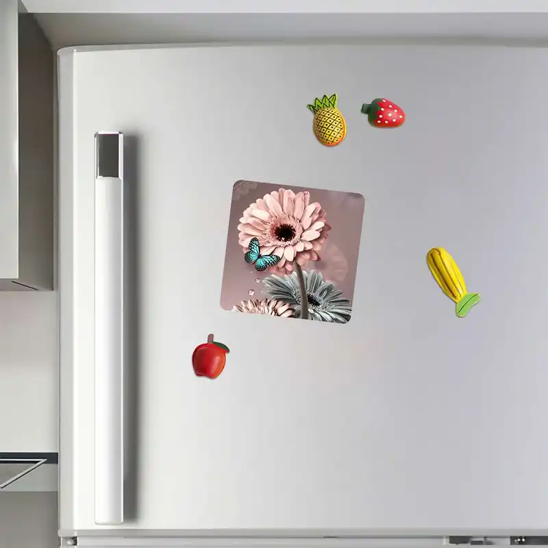 مگنت طرح گل و پروانه مدل mg10200