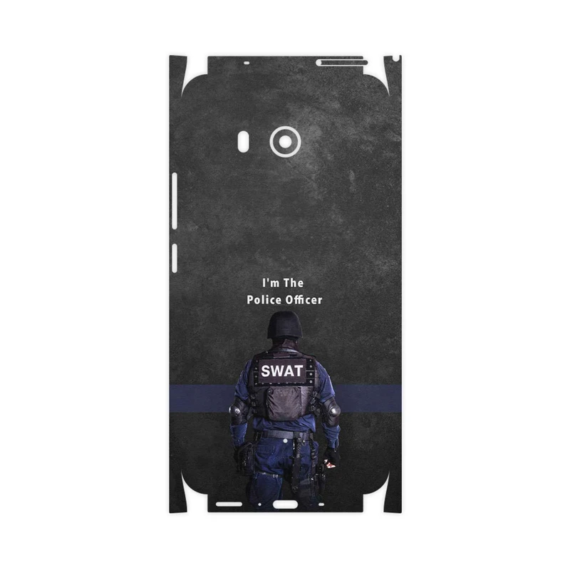 برچسب پوششی ماهوت مدل Police Officer-FullSkin مناسب برای گوشی موبایل اچ تی سی U11