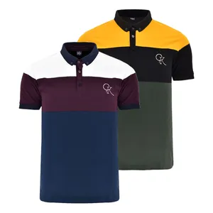 پولوشرت آستین کوتاه مردانه مدل M2501 مجموعه 2 عددی