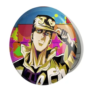 آینه جیبی خندالو طرح کوجو جوتارو انیمه جوجو Jojo مدل تاشو کد 11533 