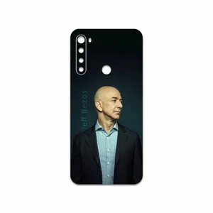 MAHOOT Jeff Bezos Cover Sticker for Xiaomi Redmi Note 8