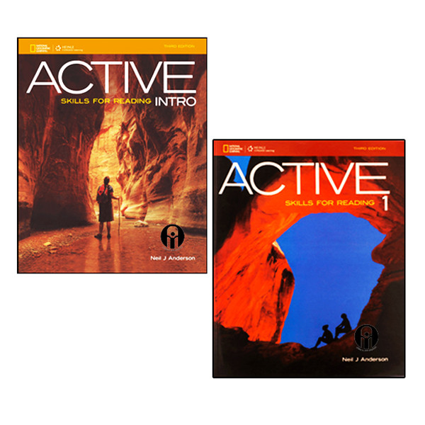 کتاب Active Skills For Reading اثر Neil J Anderson انتشارات الوندپویان دو جلدی