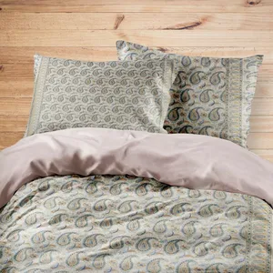 سرویس روتختی مدوپد طرح فرش کاشان مدل C-Kashan07 یک نفره 4 تکه