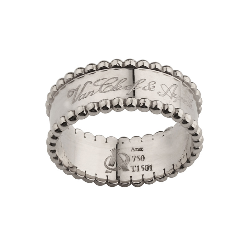 انگشتر طلا 18 عیار زنانه با طرح ونکلیف صلاحی گلد مدل 16986 سایز 56