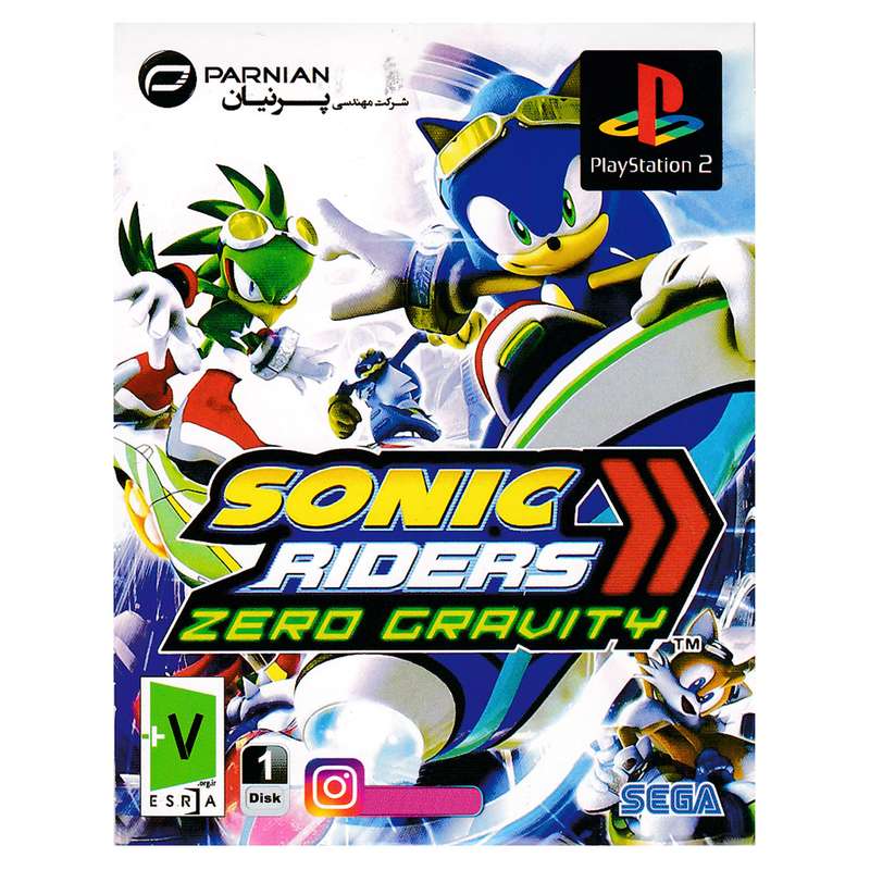 بازی Sonic Riders Zero Gravity مخصوص PS2