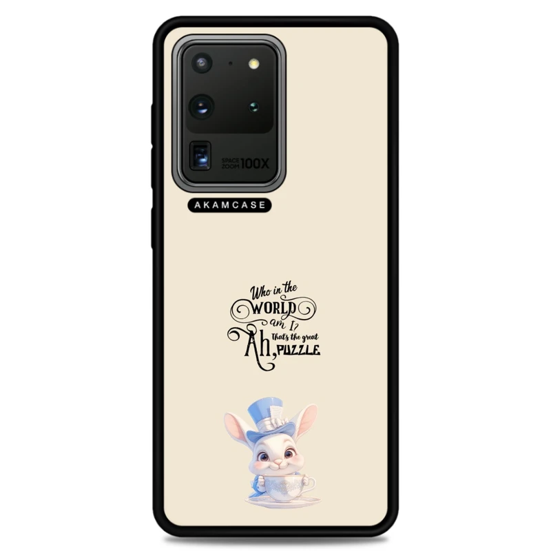 کاور آکام مدل AMC-WSGS20U-ANIMALS QOUTES-1 مناسب برای گوشی موبایل سامسونگ Galaxy S20 Ultra