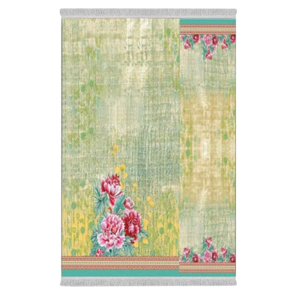 فرش پارچه‌ای دفه مدل فرشینه طرح مدرن  کد 8140