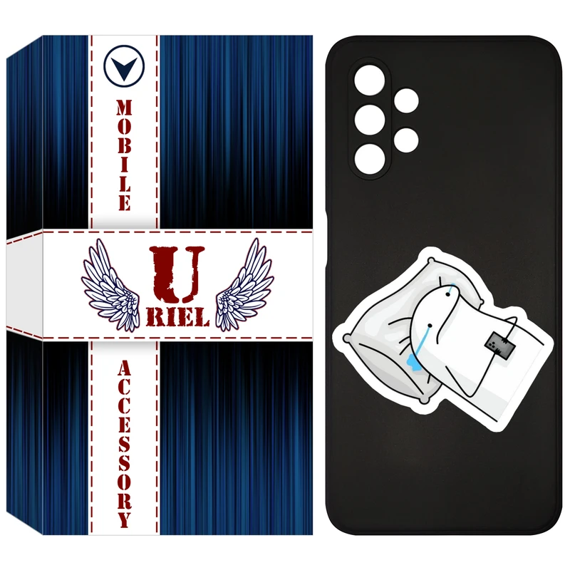 کاور یوریل مدل KSH کد 81 طرح غمگین مناسب برای گوشی موبایل سامسونگ Galaxy A13 4G