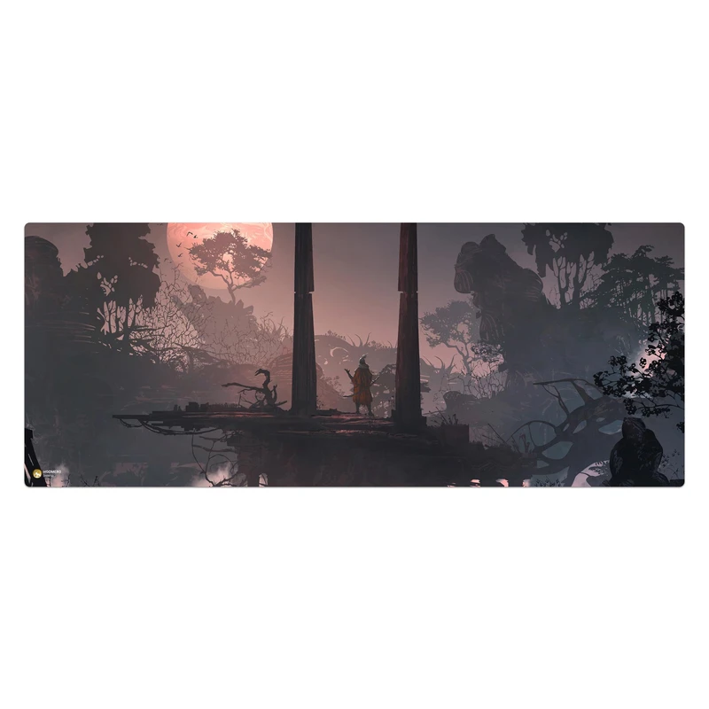 ماوس پد هومرو مدل HX569 طرح Sekiro Shadows Die Twice سایز 40x100 سانتی‌متر
