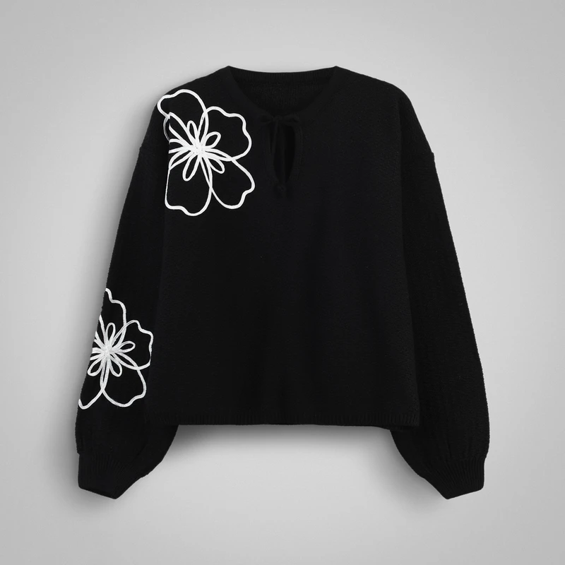 پلیور یقه بندی زنانه مدل 111