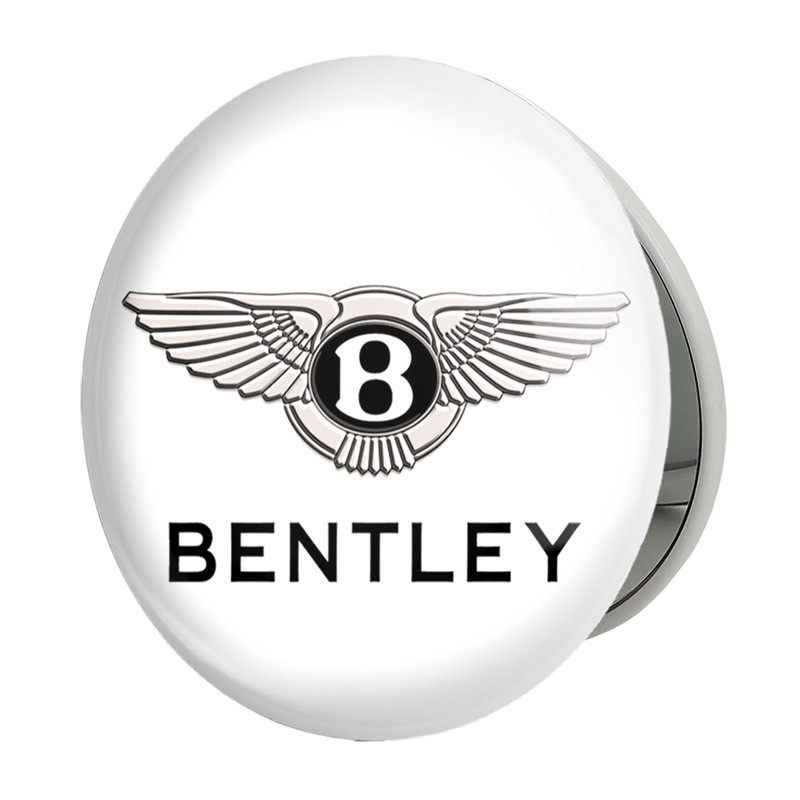 آینه جیبی خندالو طرح بنتلی Bentley مدل تاشو کد 30767