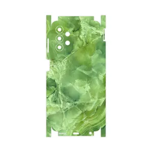 MAHOOT Green-Crystal-Marble-FullSkin Cover Sticker for Samsung Galaxy A13