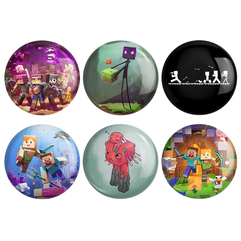 پیکسل خندالو مدل بازی ماینکرافت Minecraft کد 1439A مجموعه 6 عددی