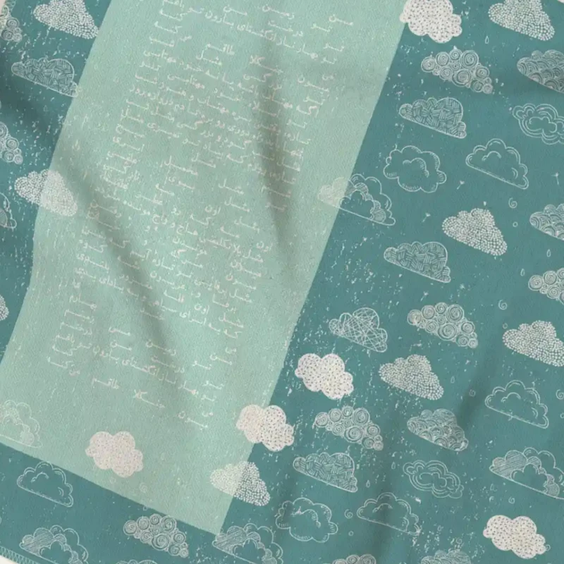 کاغذ کادو مریخ مدل Spring love