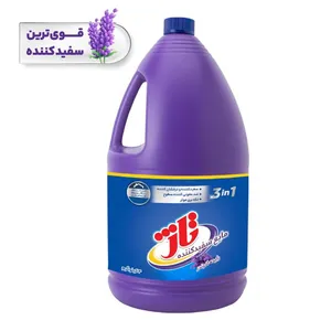 مایع سفید کننده تاژ مدل رایحه گل های لاوندر وزن 4000 گرم