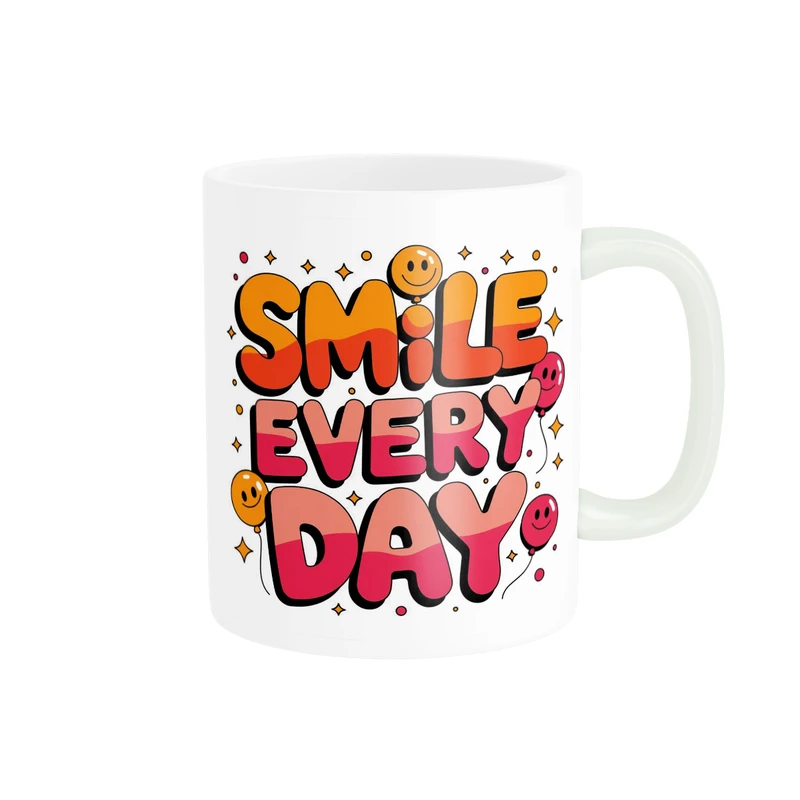 ماگ پاد آفرین مدل نوشته دار کد DKC1002