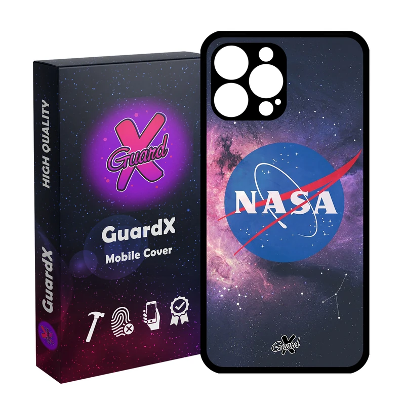 کاور گارد ایکس طرح Nasa مدل Glass10012 مناسب برای گوشی موبایل اپل iPhone 13 Pro Max