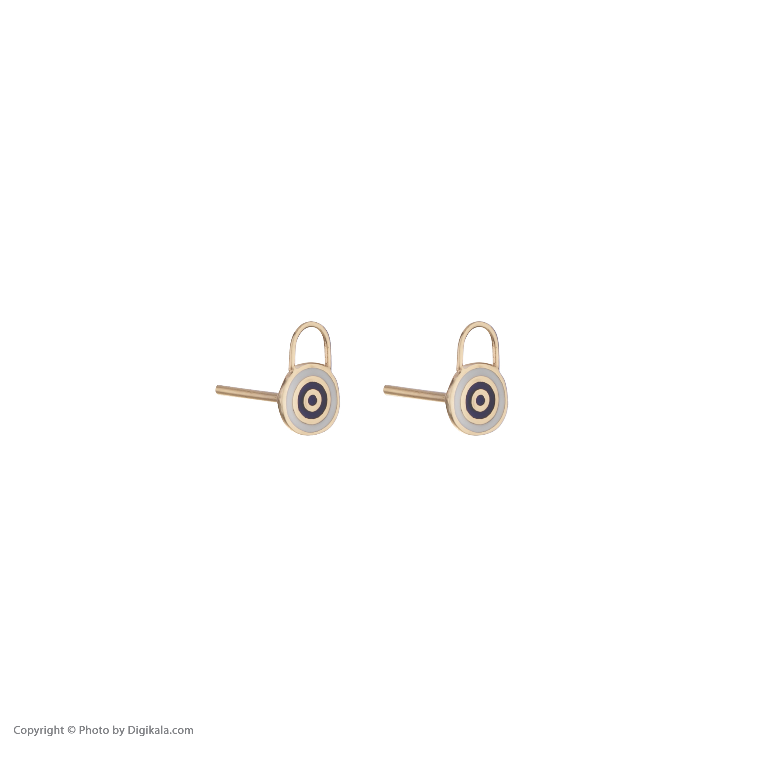 گوشواره طلا 18 عیار زنانه مایا ماهک مدل ME1099