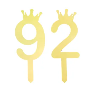 تاپر کیک هانستو مدل عدد 92 کد TPN92 مجموعه 2 عددی