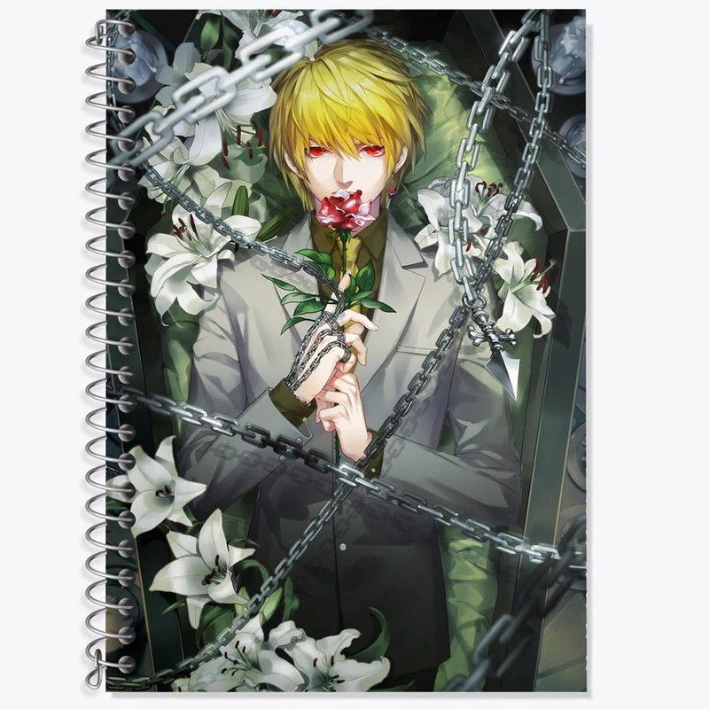 دفتر زبان 50 برگ خندالو مدل سه خط طرح کوراپیکا انیمه هانتر ایکس هانتر Hunter × Hunter کد 11967