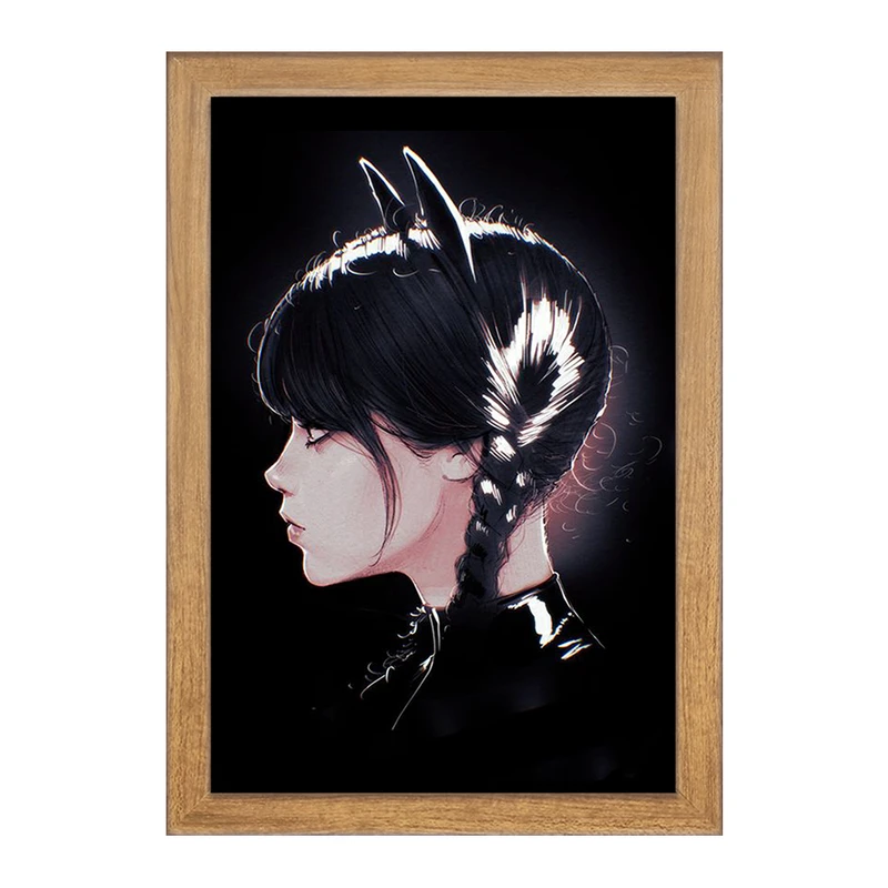 تابلو خندالو مدل سریال ونزدی Wednesday کد 25300