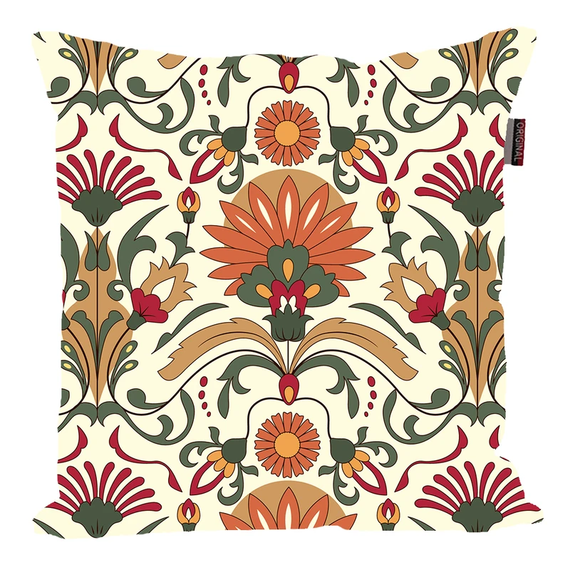 کوسن پاد آفرین مدل سنتی طرح فرش ایرانی کد PK30504