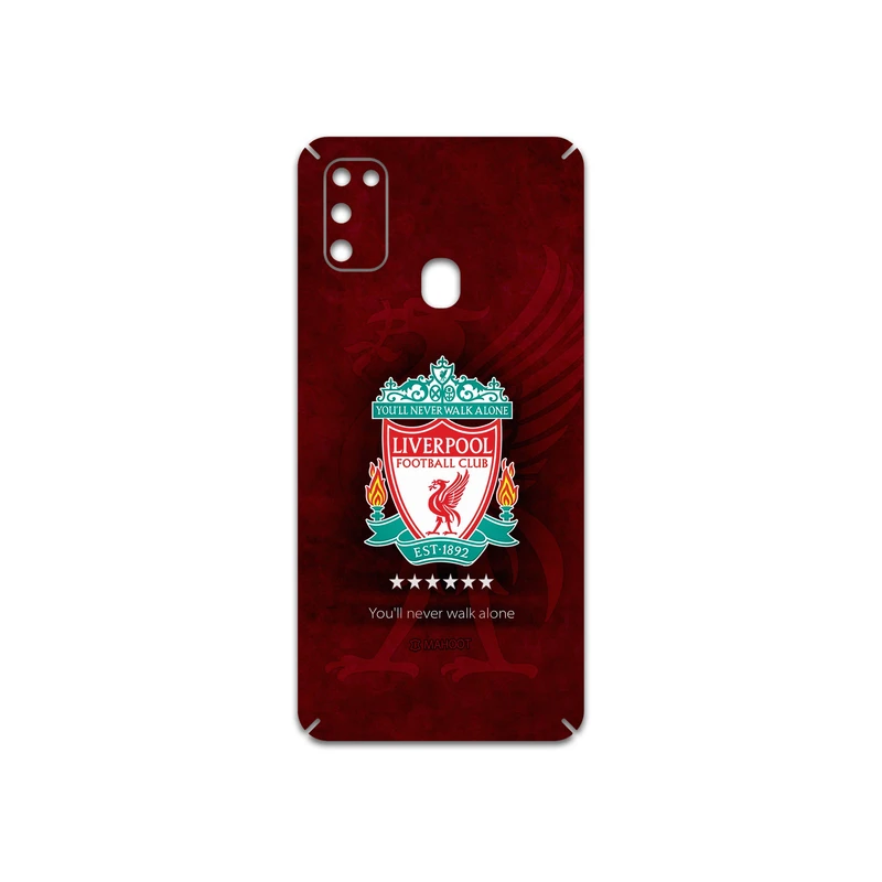 برچسب پوششی ماهوت مدل Liverpool مناسب برای گوشی موبایل سامسونگ Galaxy M21