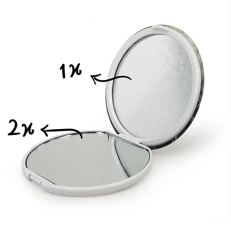 آینه جیبی خندالو طرح دراکو مالفوی هری پاتر Harry Potter مدل تاشو کد 19361