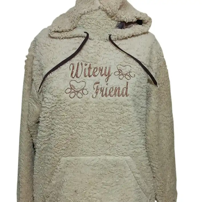 هودی زنانه مدل تدی گلدوزی شده