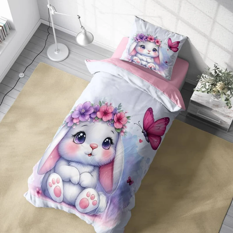 سرویس خواب 1 نفر 4 تکه مدل خرگوش کوچولو کد 181