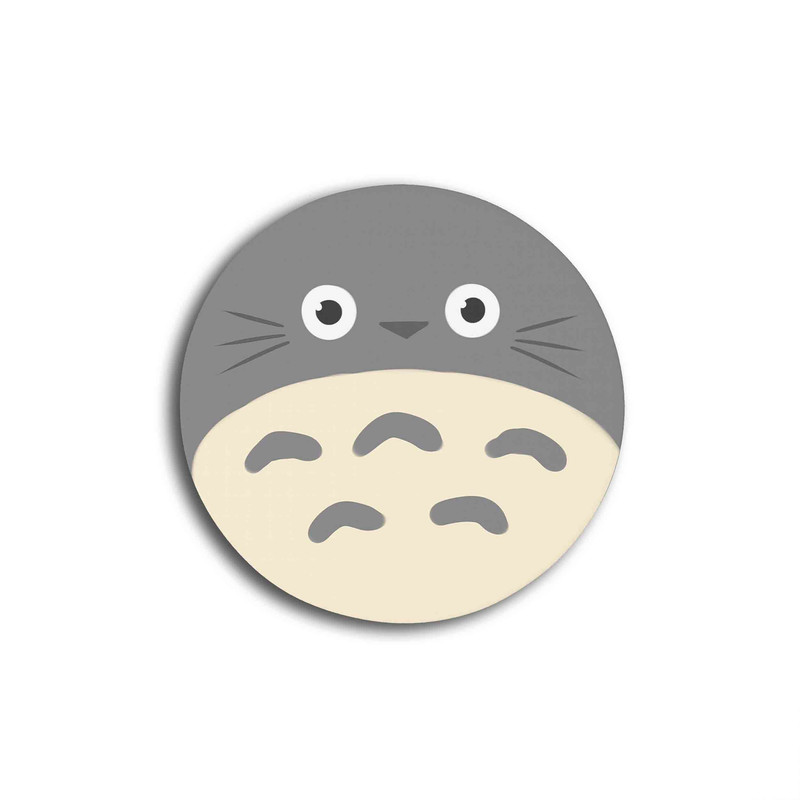 زیر لیوانی مدل انیمه توتورو کیوت کد Totoro 683