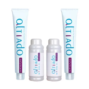 کیت رنگ مو آلتیادو شماره 6.0 حجم 100 میلی لیتر رنگ بلوند تیره مجموعه 2 عددی