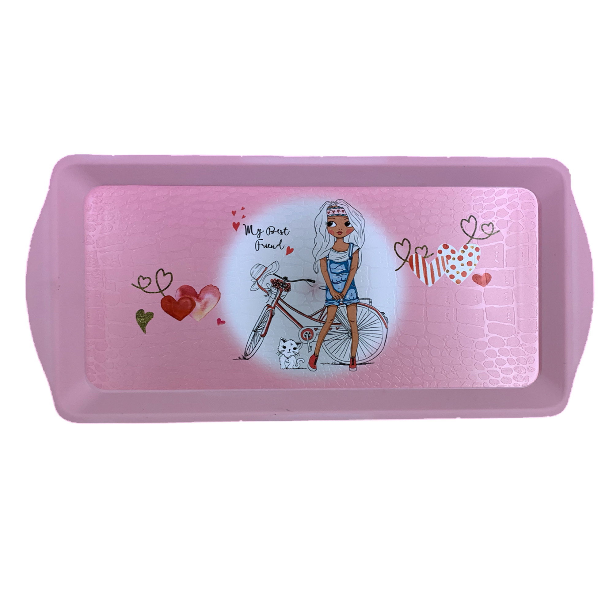 سینی رایکا طرح BICYCLE-GIRL کد SHR 260