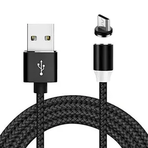 کابل تبدیل مغناطیسی USB به MicroUSB مدل CMM طول 1 متر