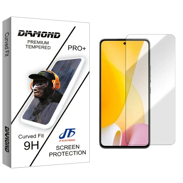 محافظ صفحه نمایش جی اف مدل Diamond مناسب برای گوشی موبایل شیائومی 12 Lite