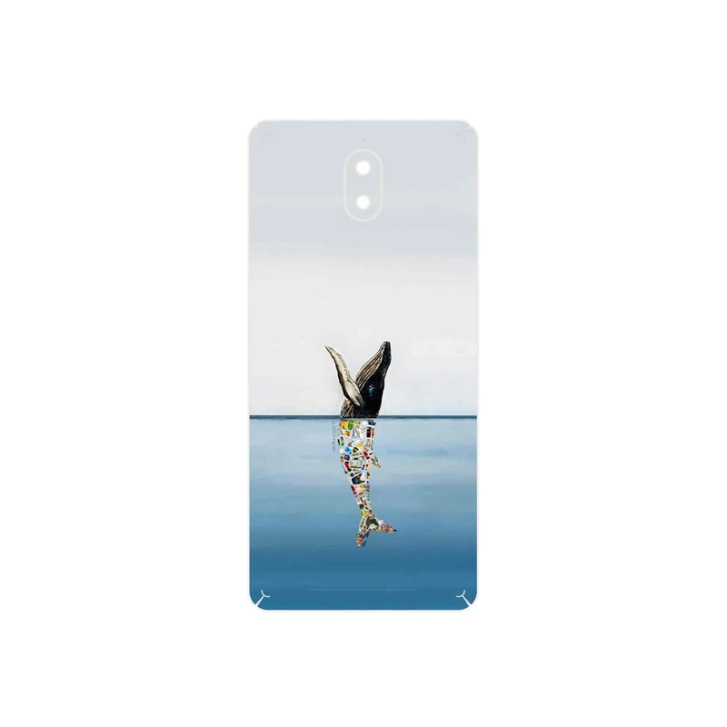 برچسب پوششی ماهوت مدل Collage of Sea Trash مناسب برای گوشی موبایل نوکیا 3.1