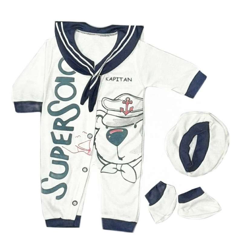 ست 3 تکه لباس نوزادی مدل A54