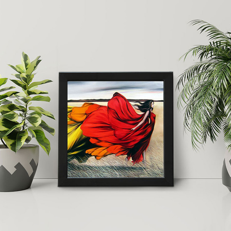 تابلو طرح دختر مدل EP112