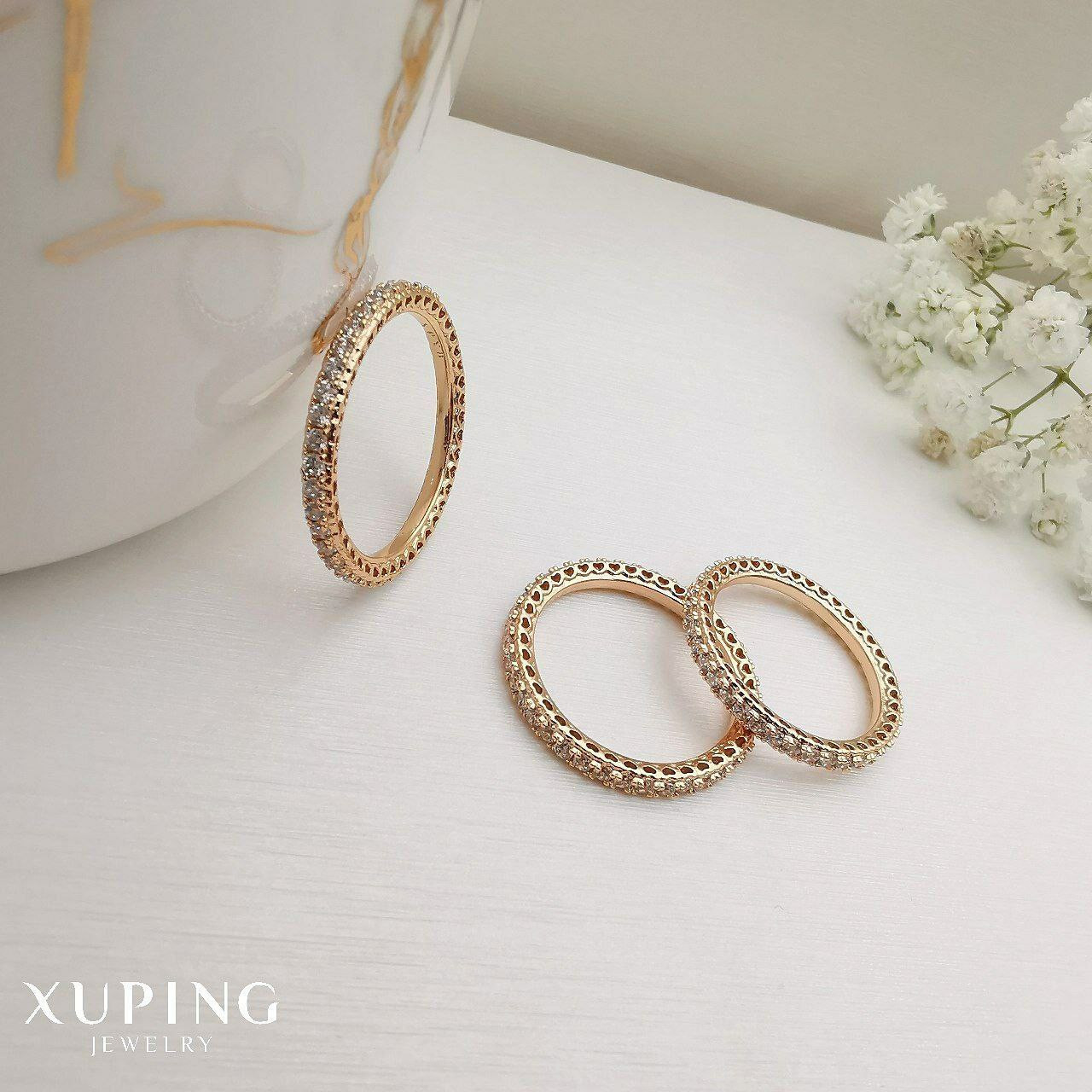 انگشتر زنانه ژوپینگ مدل دور نگین انگشتر زنانه ژوپینگ مدل دور نگین