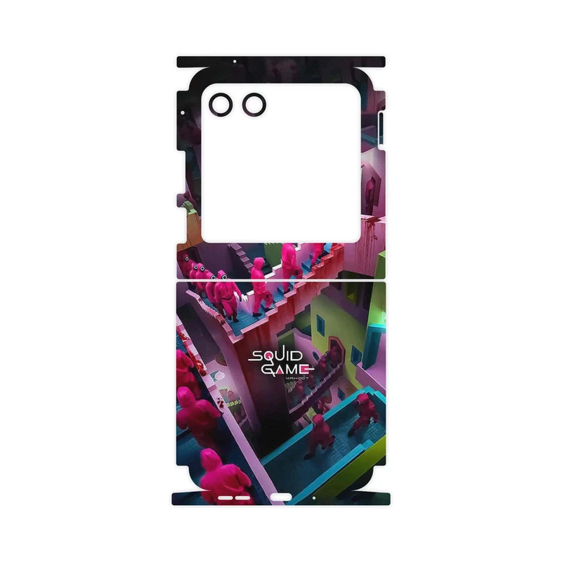 برچسب پوششی ماهوت مدل Squid Game-FullSkin مناسب برای گوشی موبایل موتورولا Razr 40 Ultra