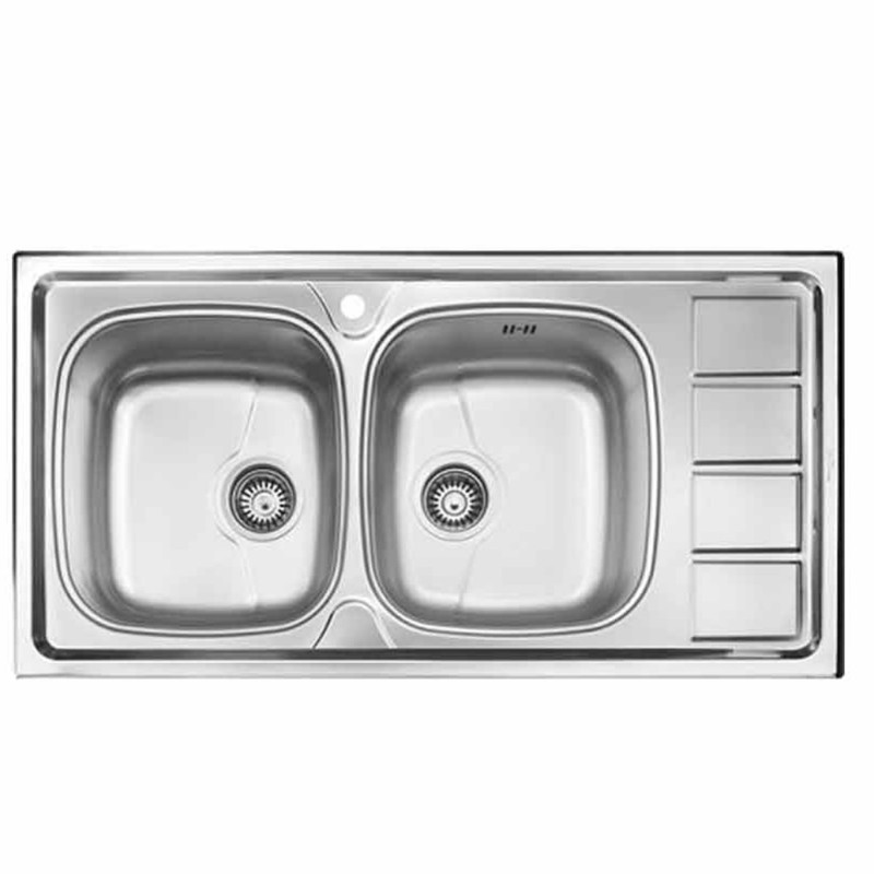 سینک ظرفشویی اخوان مدل 164sp توکار
